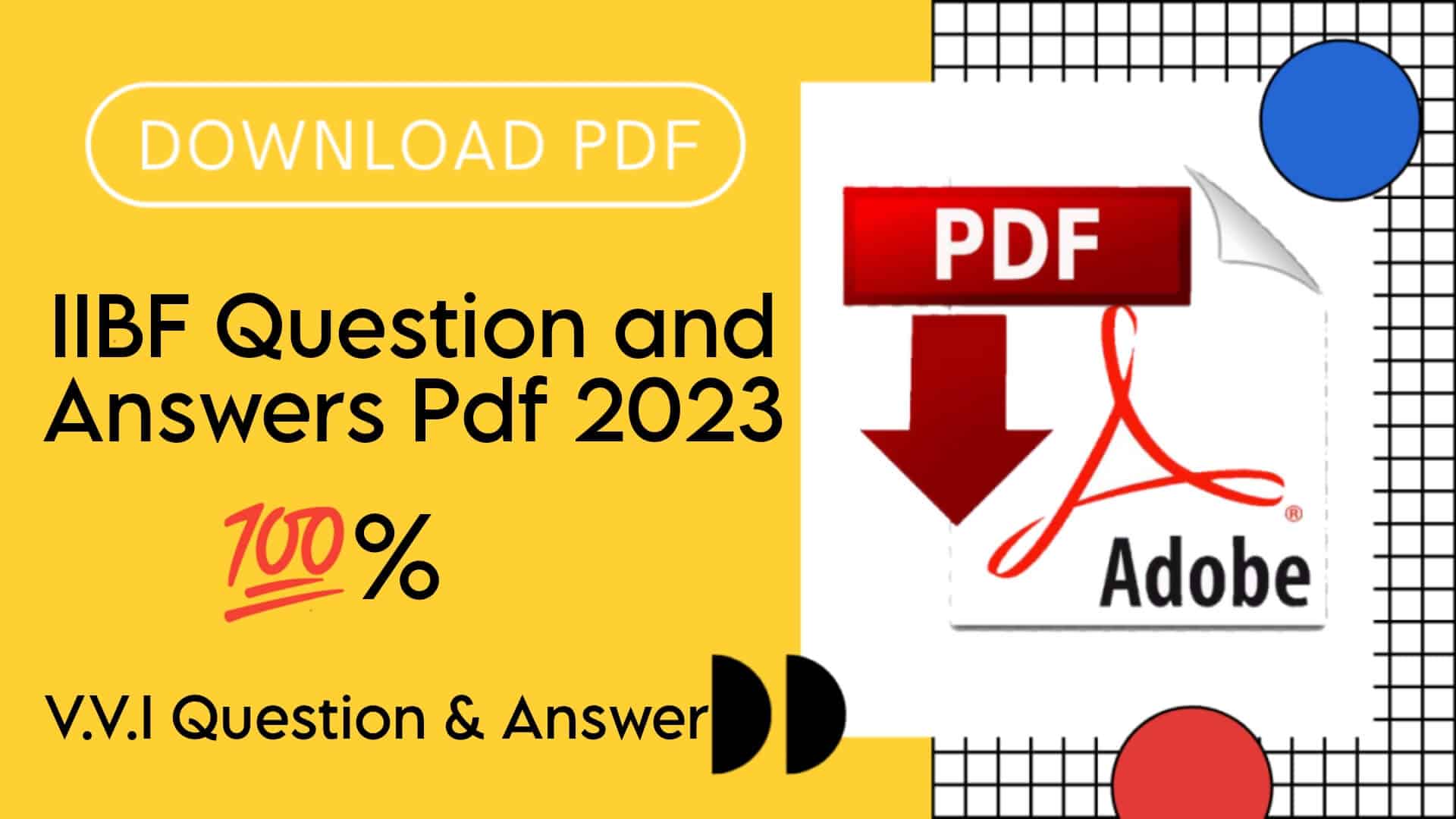 IIBF Question And Answer Pdf 2023