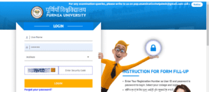 Purnea University Part 2 Form Fill up 2023