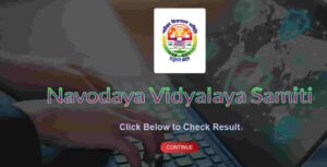 Navodaya Vidyalaya Result 2023 Class 6