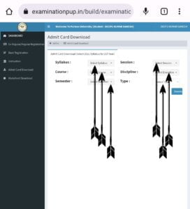 Purnea University Part 2 Admit Card 2023