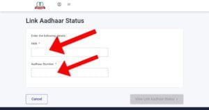 Pan Aadhaar Link Status Check Online