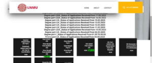 Lnmu part 1 result 2022-25