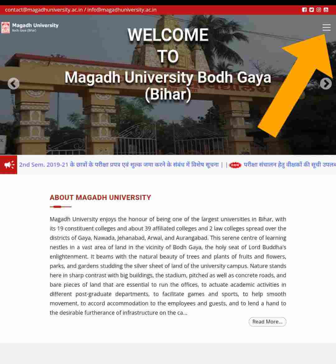 Magadh University Part 1 Result 2021-24