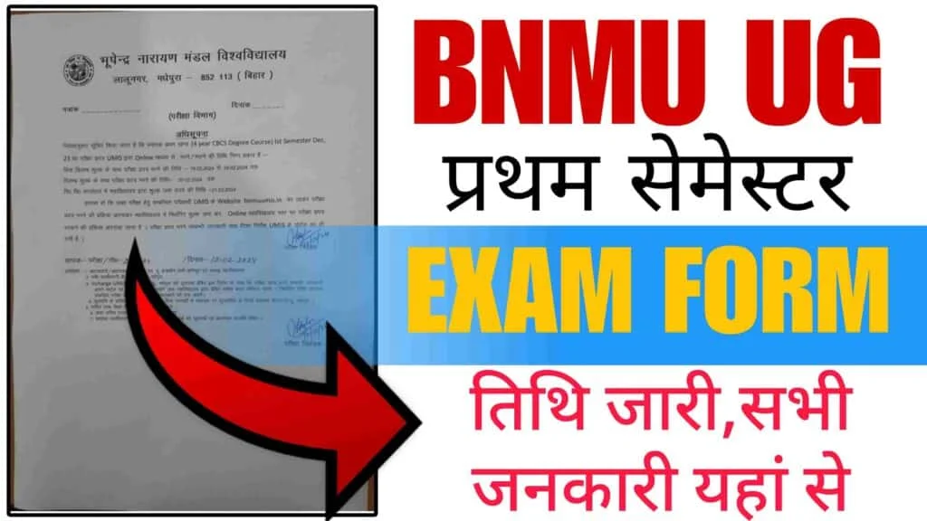 Bnmu Part 1 Exam From 2023-27