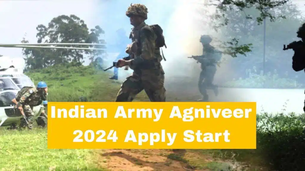 Indian Army Agniveer Registration 2024