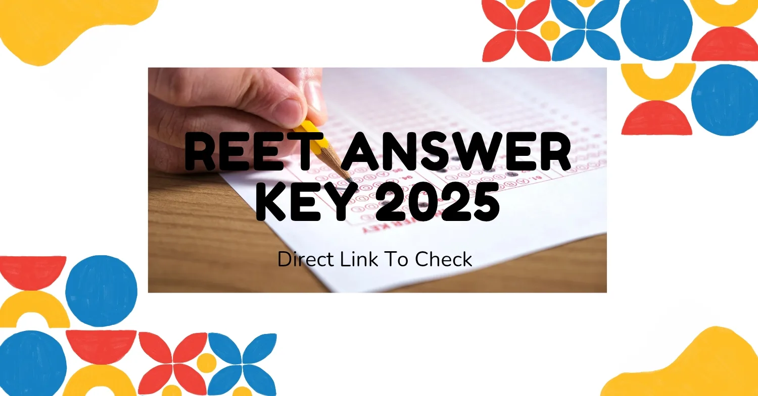 REET Answer Key 2025