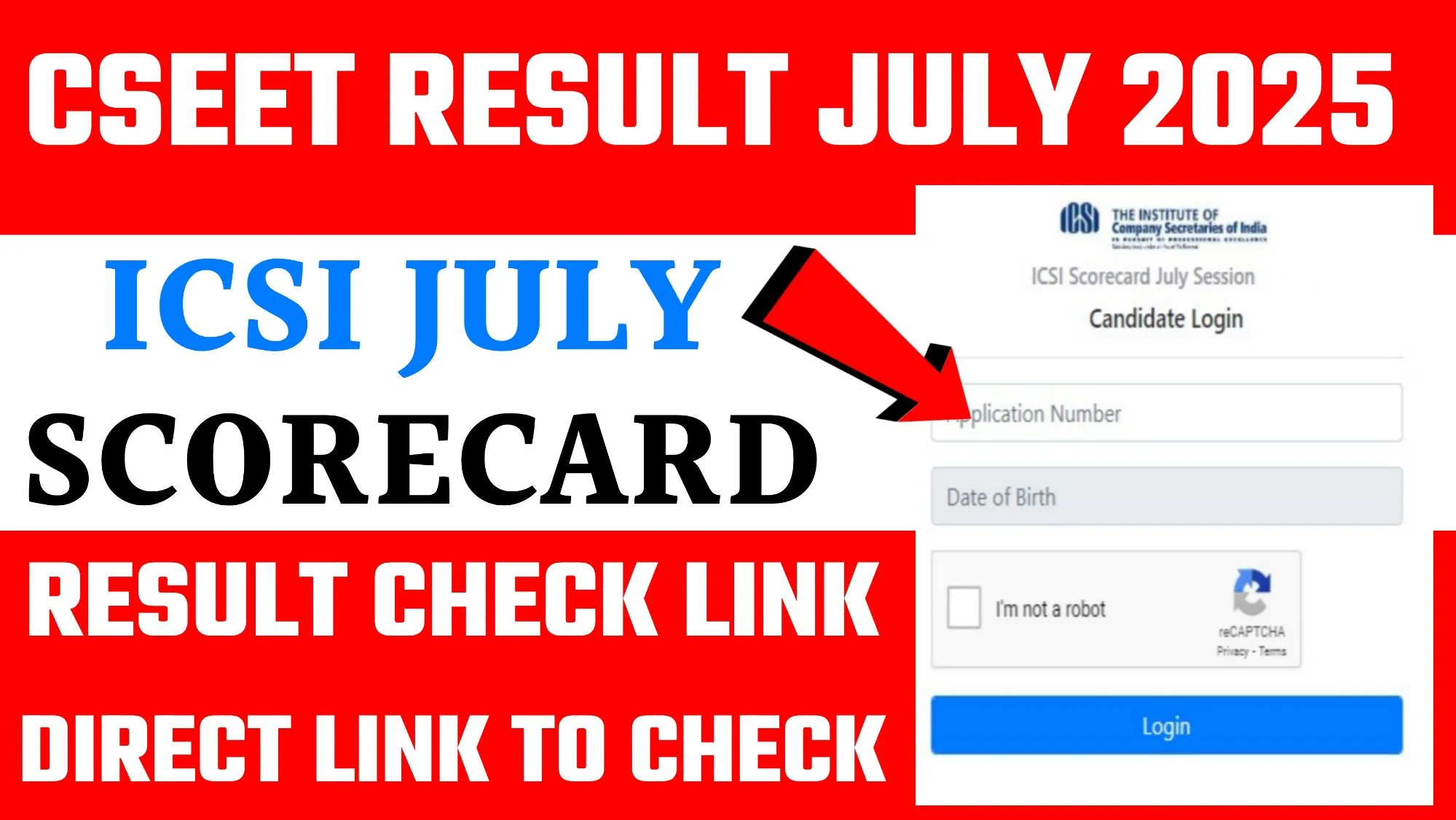 CSEET Result July 2025