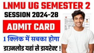 LNMU UG 2nd Semester Admit Card 2025