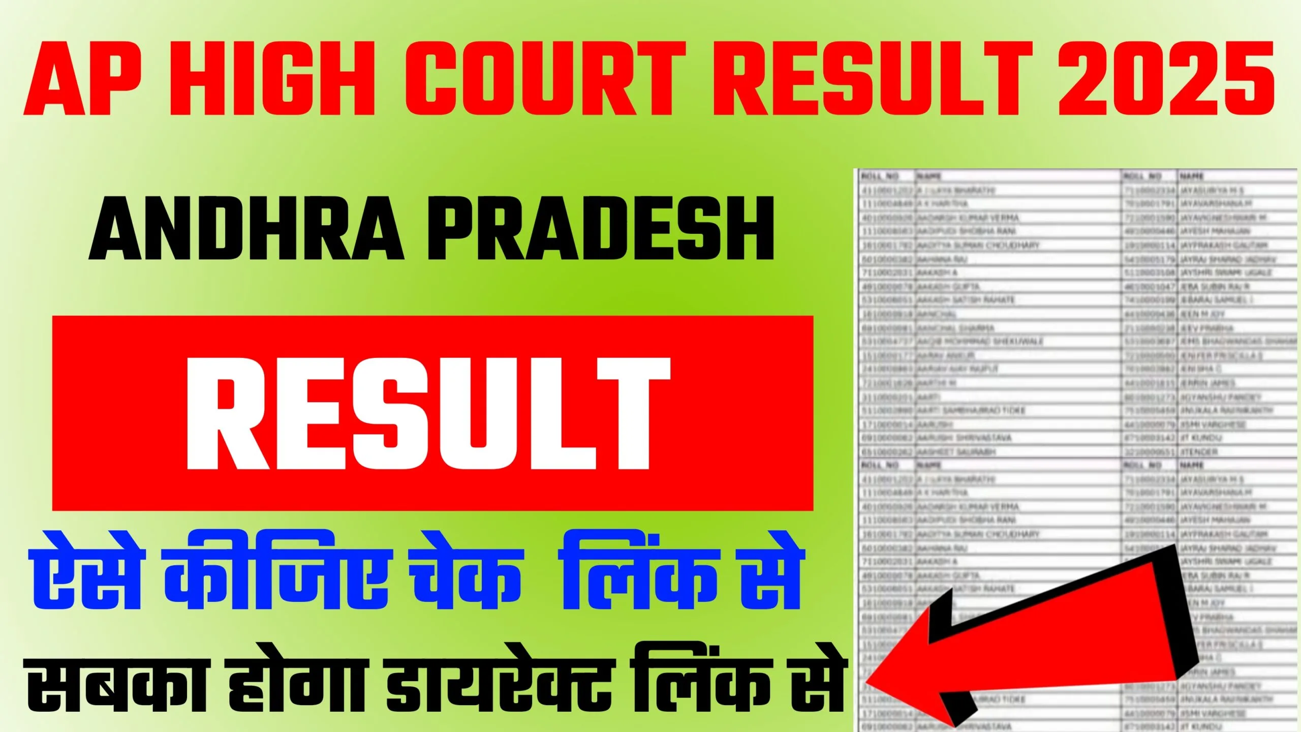 AP High Court Result 2025