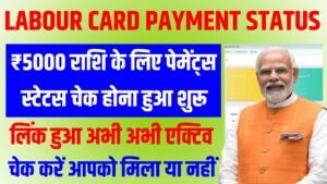 Bihar Labour Card Payment Status Check