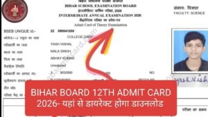 Bihar Board 12th Admit Card 2026