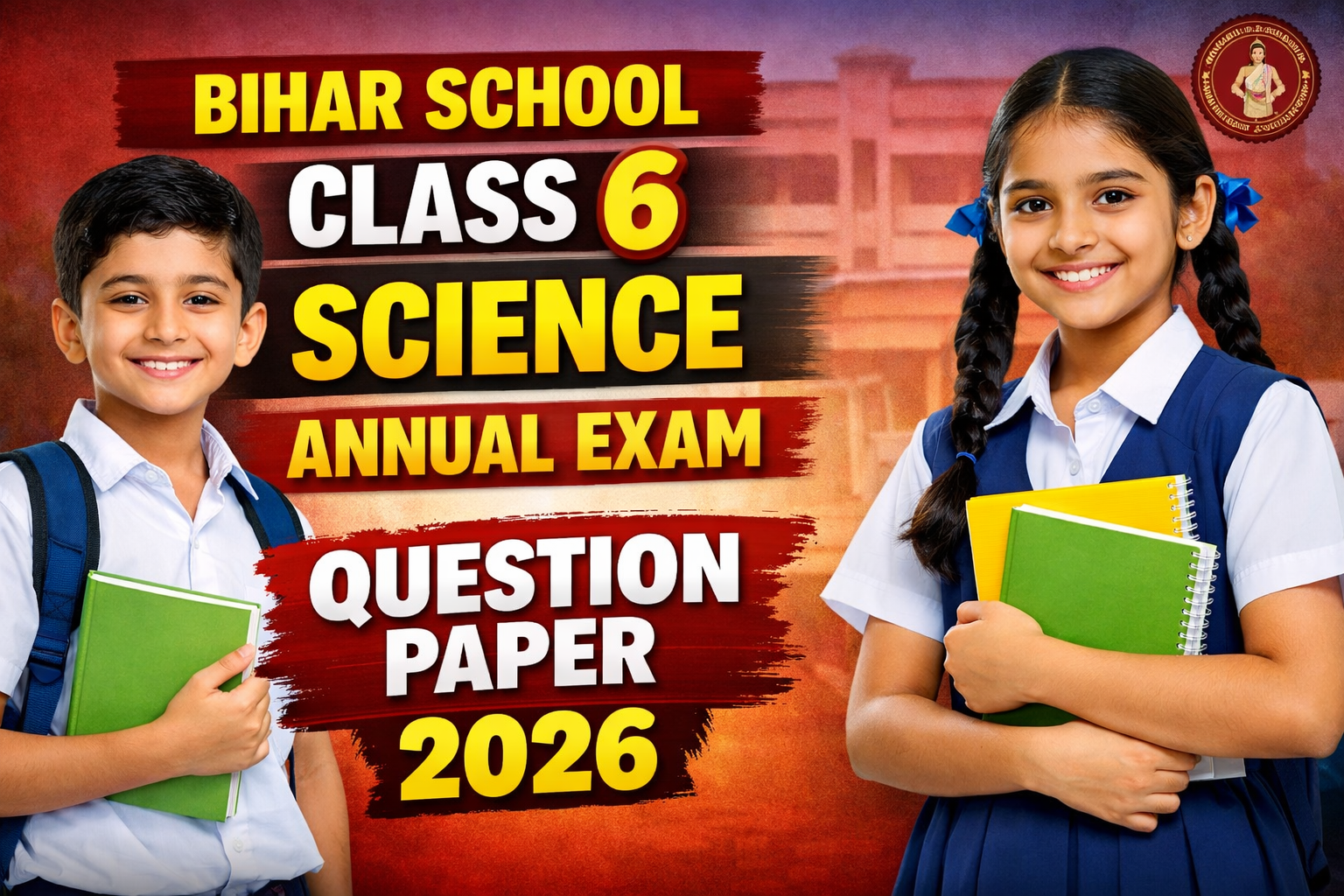 Bihar School Class 6 Science Annual Exam Question Paper 2026