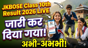 JKBOSE Class 10th Result 2026 LIVE