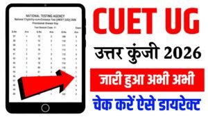 CUET UG Answer Key 2026