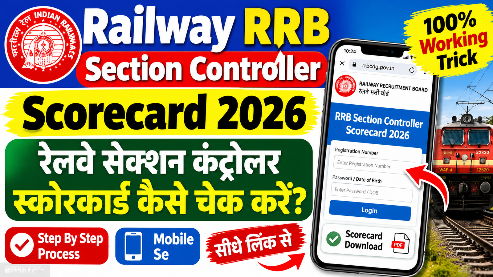 Railway RRB Section Controller Scorecard 2026